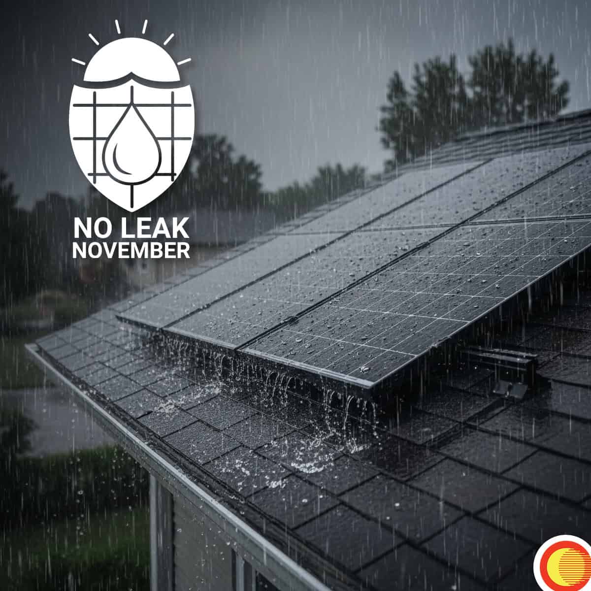 Raining on Roof Solar Panels Leak Prevention